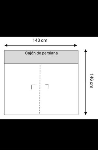 Ventanas PVC Roble Madera+persiana206x152  143x146