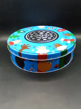 Scatola in latta Oreo Christmas Edition da collez