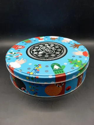 Scatola in latta Oreo Christmas Edition da collez