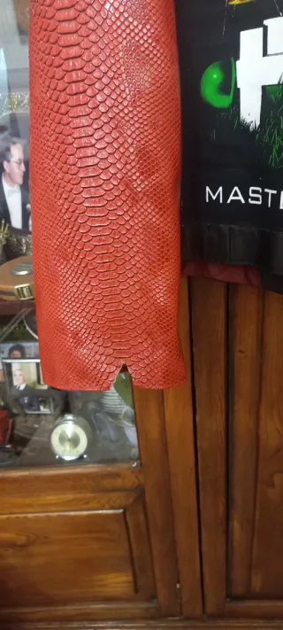 Cazadora Rock Metallica Imitación Piel