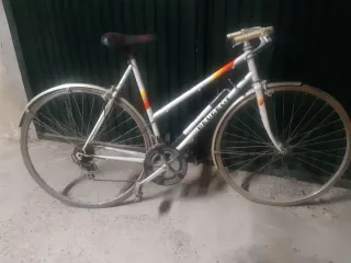 Bicicleta Clásica Peugeot Blanca