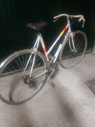 Bicicleta Clásica Peugeot Blanca