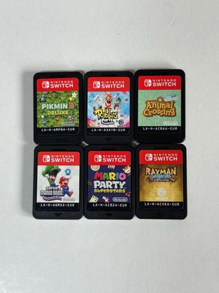 6 Juegos Nintendo Switch: Pikmin, Mario, Rayman