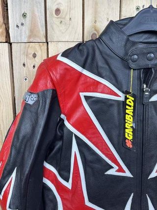 CHAQUETA T-M MOTO COMPETICION GARIBALDI ROJO 1