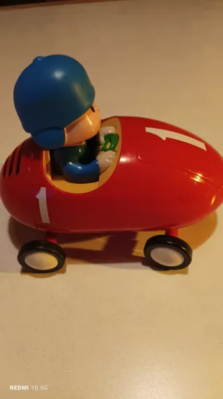 Carrinho de corrida Pocoyo número 1