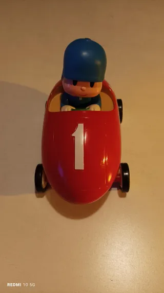 Carrinho de corrida Pocoyo número 1