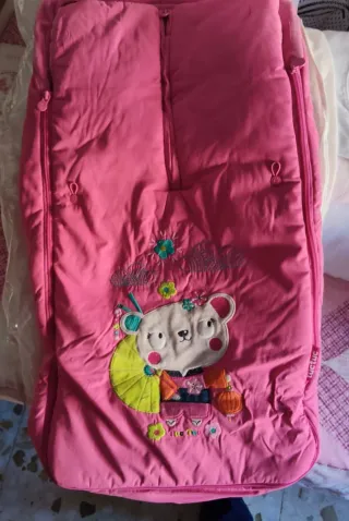 Saco de silla Tuc Tuc invierno rosa