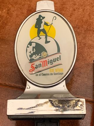 Abridor antiguo Barra San Miguel Camino Santiago