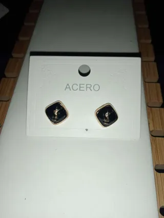 Pendientes YSL Plata