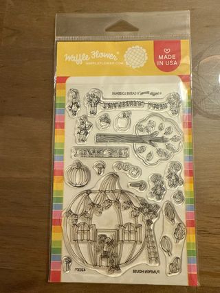 Sellos Waffle Flower - Pumpkin House