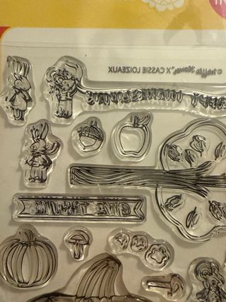 Sellos Waffle Flower - Pumpkin House