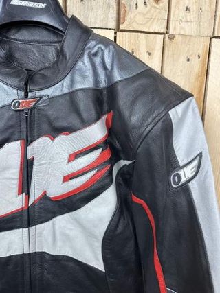 CHAQUETA T-2XL DE MOTO GARIBALDI O1E NEGRA 2