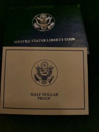 Moneda 1/2 Dólar Liberty 1986 USA