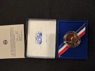 Moneda 1/2 Dólar Liberty 1986 USA