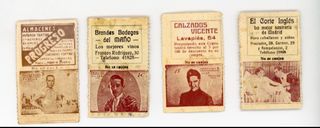 Sellos GRANDES antiguos Unión de Ciegos 1933