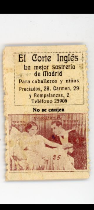 Sellos GRANDES antiguos Unión de Ciegos 1933