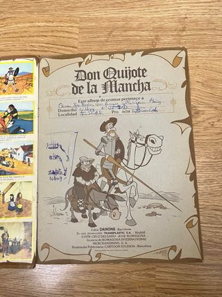 Álbum Don Quijote de la Mancha
