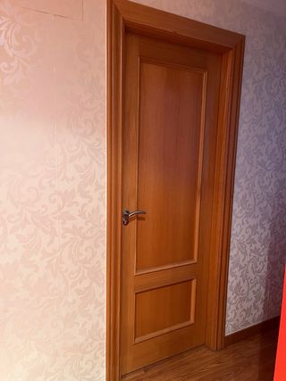 Puertas de madera interior 55 euros cada una