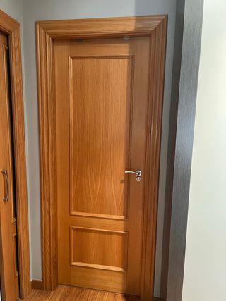 Puertas de madera interior 55 euros cada una