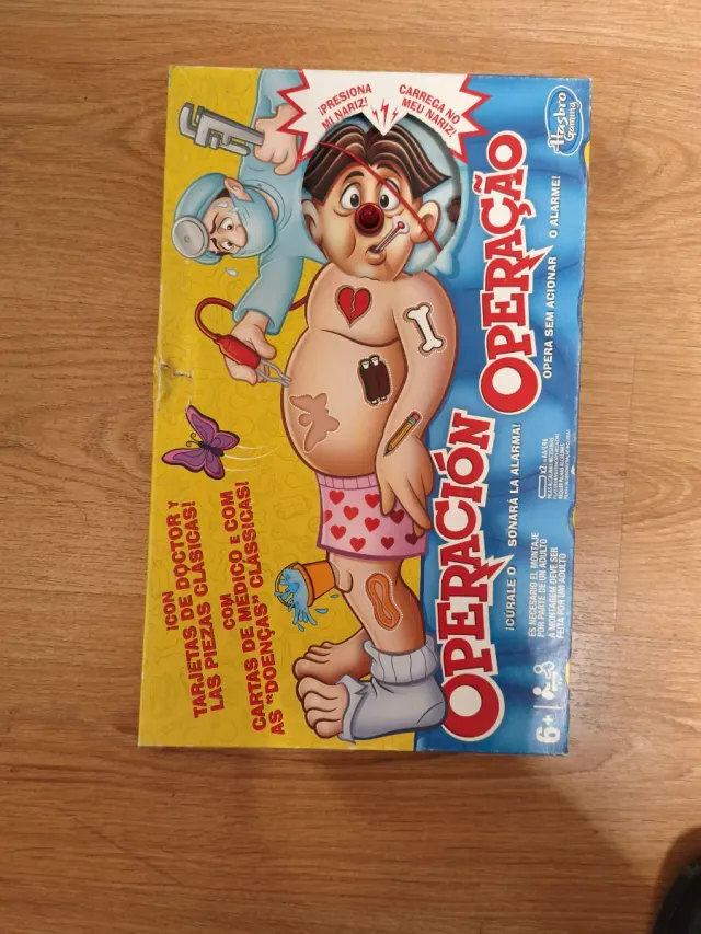 Operación Juego de Mesa Hasbro