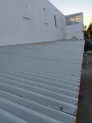 Chapas galvanizadas onduladas