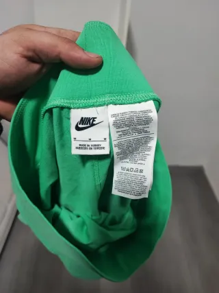 Mallas ciclista Nike verdes y rosas