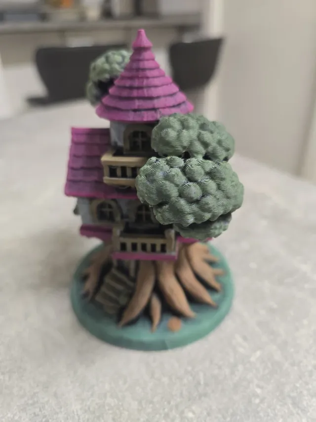 Casita de Hadas en Árbol