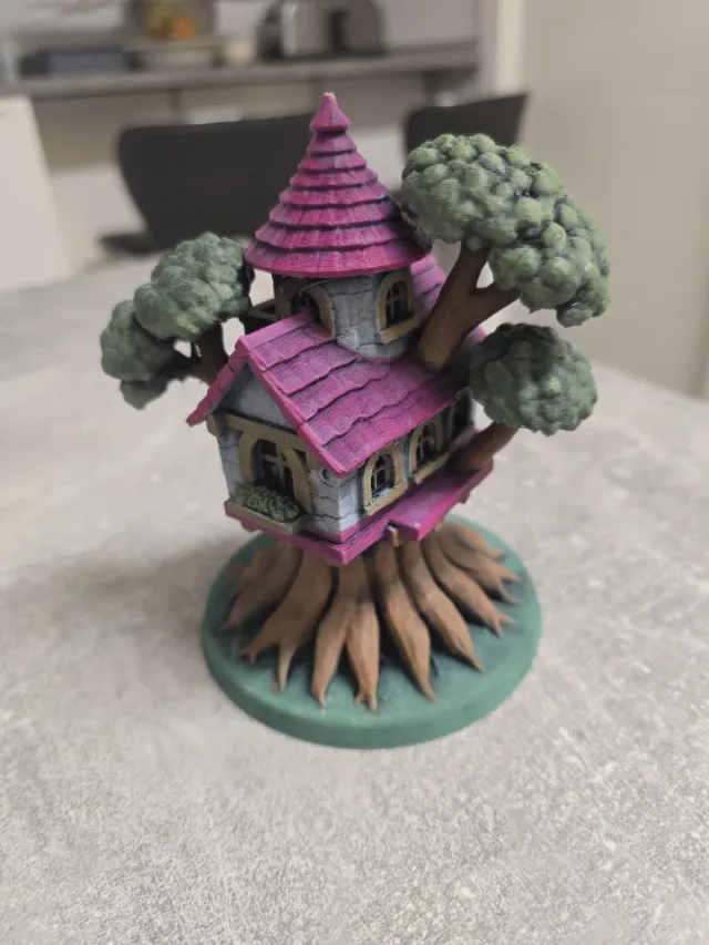 Casita de Hadas en Árbol