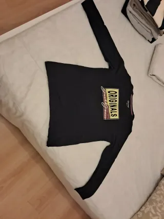 Camiseta Jack&Jones Manga Larga Azul Talla L