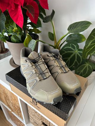 Zapatillas Salomon Speedcross 3 Beige/Gris