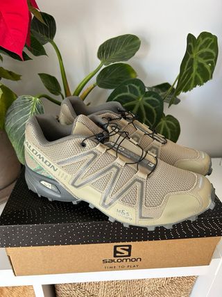 Zapatillas Salomon Speedcross 3 Beige/Gris