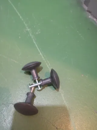 Lote 13 Tiradores Cajón Cristal y Metal