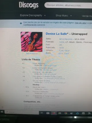 Vinilo Denise LaSalle - Unwrapped R&B Soul