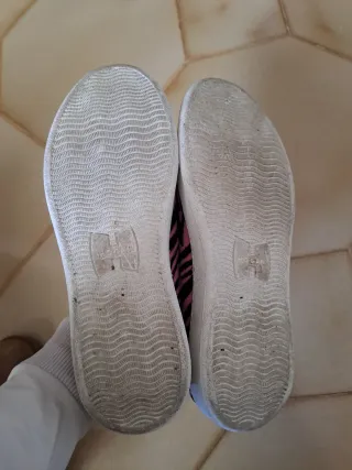 Hogan Scarpe Donna Tg 36 Zebrate Rosa/Nero