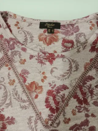 Jersey estampado floral