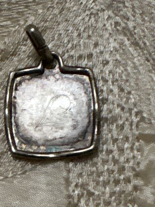 Pendente vintage personalizzato in argento