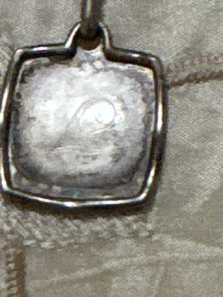 Pendente vintage personalizzato in argento