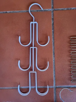 Perchas organizadoras multiusos