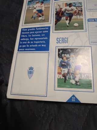 Álbum Cromos Real Zaragoza 1932-1995