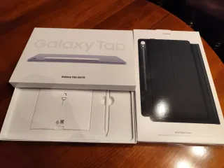 Samsung Galaxy Tab S10 FE + Funda original + Cajas