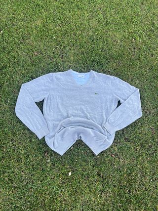 Jersey Lacoste Gris talla M