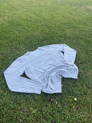 Jersey Lacoste Gris talla M