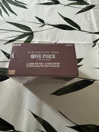 One Piece Paramount War OP-02 Sigillato Inglese
