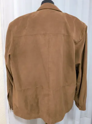 Chaqueta efecto ante