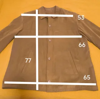 Chaqueta efecto ante