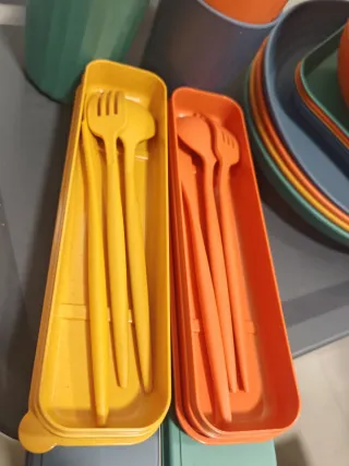 Juego Vajilla HOMEGN 32 Piezas Plástico