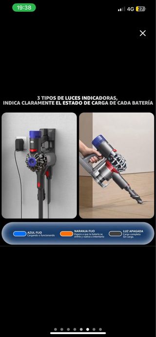 NUEVA Batería Dyson V7 99000 mAh + Filtros