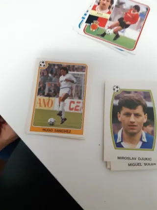 Cromo Hugo Sanchez Liga 92/93 Panini