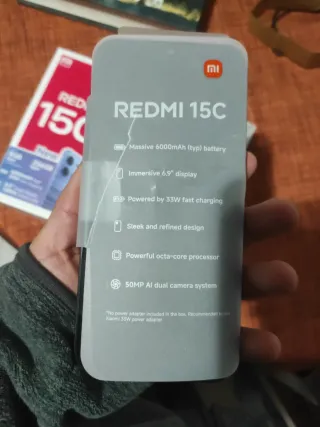 Xiaomi Redmi 15C 256GB Negro