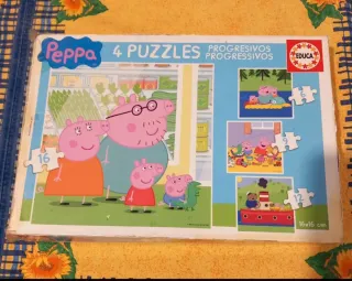 Puzzles Peppa Pig Educa 4 Piezas